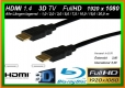 HDMI 1.4 /A Kabel ST<>ST 1 m vergoldet 1080P + Ethernet