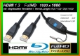 HDMI A Kabel ST<>ST 10m vergoldet 1080 mit integrierten Verstärker Ampilifier